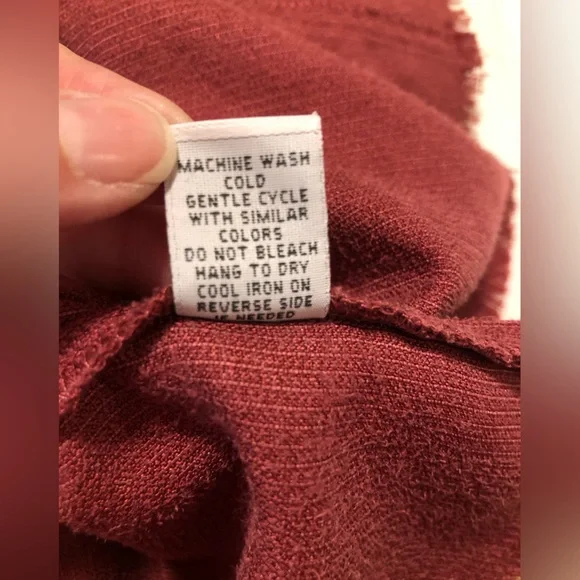 Rue+ burgundy corduroy shacket, 2X - Picture 8 of 10